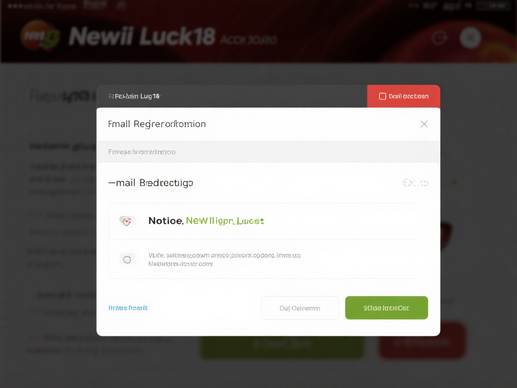 邮件订阅或通知：对于已经注册的新利Luck18账号